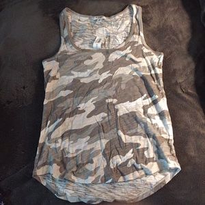 Old navy camo tank